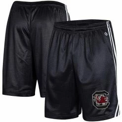 Men's Champion Black South Carolina Gamecocks Team Lacrosse Shorts
