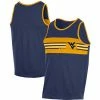 Men's Champion Navy West Virginia Mountaineers Colorblock Tank Top 1 Men's Champion Navy West Virginia Mountaineers Colorblock Tank Top -Champion shop unnamed file 10049