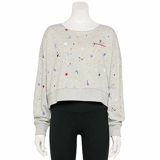 Women's Champion® Campus French Terry Crewneck Sweatshirt Natural Women's Champion® Campus French Terry Crewneck Sweatshirt Natural -Champion shop unnamed file 1006