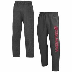 Men's Champion Gray Oklahoma Sooners Powerblend Pants