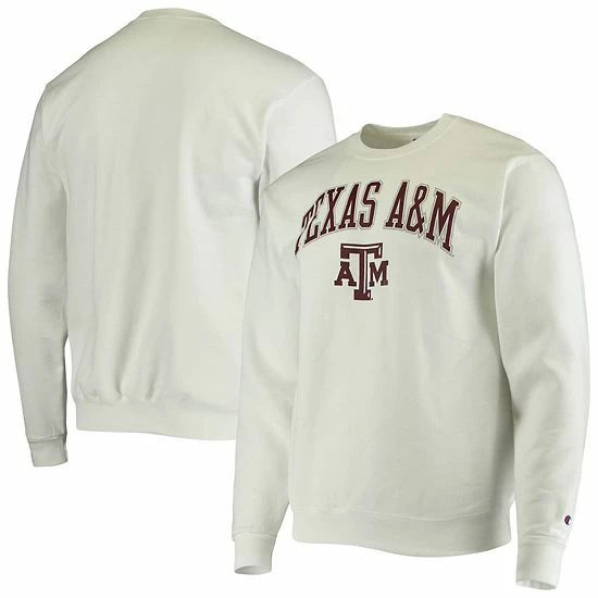 Men's Champion White Texas A&M Aggies Campus Classic Pullover Sweatshirt Men's Champion White Texas A&M Aggies Campus Classic Pullover Sweatshirt -Champion shop unnamed file 10067