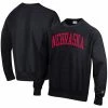 Men's Champion Black Nebraska Huskers Arch Reverse Weave Pullover Sweatshirt -Champion shop unnamed file 10090