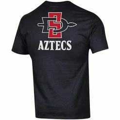 Men's Champion Black San Diego State Aztecs Stack 2-Hit T-Shirt -Champion shop unnamed file 10096