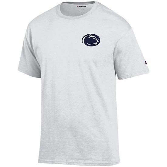 Men's Champion White Penn State Nittany Lions Stack 2-Hit T-Shirt Men's Champion White Penn State Nittany Lions Stack 2-Hit T-Shirt -Champion shop unnamed file 10106
