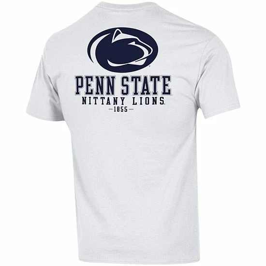 Men's Champion White Penn State Nittany Lions Stack 2-Hit T-Shirt Men's Champion White Penn State Nittany Lions Stack 2-Hit T-Shirt -Champion shop unnamed file 10107