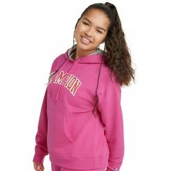 Women's Champion® Powerblend Fleece Hoodie Emerald Night Oxford -Champion shop unnamed file 1012