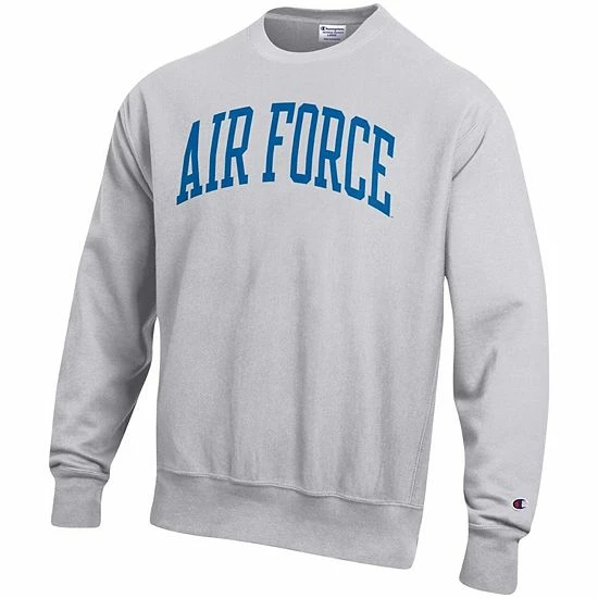 Men's Champion Heathered Gray Air Force Falcons Arch Reverse Weave Pullover Sweatshirt Men's Champion Heathered Gray Air Force Falcons Arch Reverse Weave Pullover Sweatshirt -Champion shop unnamed file 10122
