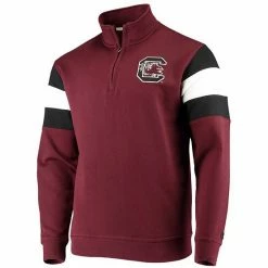Men's Champion Garnet South Carolina Gamecocks Super Fan Fleece Quarter-Zip Jacket 4 Men's Champion Garnet South Carolina Gamecocks Super Fan Fleece Quarter-Zip Jacket -Champion shop unnamed file 10129