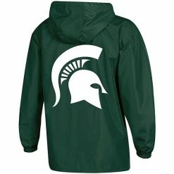 Women's Champion Green Michigan State Spartans Packable Half-Zip Light Rain Jacket 5 Women's Champion Green Michigan State Spartans Packable Half-Zip Light Rain Jacket -Champion shop unnamed file 10162
