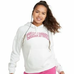 Women's Champion® Powerblend Fleece Hoodie Emerald Night Oxford -Champion shop unnamed file 1019