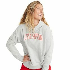 Women's Champion® Powerblend Fleece Hoodie Emerald Night Oxford -Champion shop unnamed file 1020
