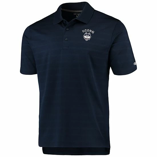 Men's Champion Navy UConn Huskies Textured Polo Men's Champion Navy UConn Huskies Textured Polo -Champion shop unnamed file 10202