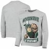 Youth Champion Heathered Gray Michigan State Spartans Strong Mascot Team T-Shirt -Champion shop unnamed file 10229