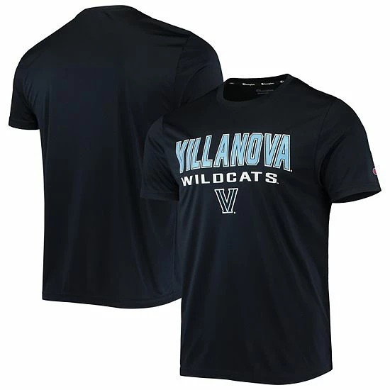 Men's Champion Navy Villanova Wildcats Stack T-Shirt Men's Champion Navy Villanova Wildcats Stack T-Shirt -Champion shop unnamed file 10249