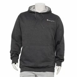 Big & Tall Champion® Powerblend Fleece Hoodie Black -Champion shop unnamed file 1030