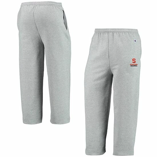 Men's Champion Heathered Gray Syracuse Orange Powerblend Pants Men's Champion Heathered Gray Syracuse Orange Powerblend Pants -Champion shop unnamed file 10321