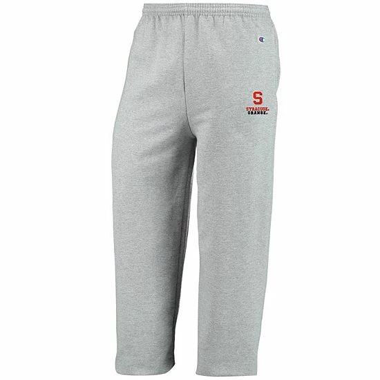Men's Champion Heathered Gray Syracuse Orange Powerblend Pants Men's Champion Heathered Gray Syracuse Orange Powerblend Pants -Champion shop unnamed file 10323