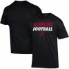 Men's Champion Black Alabama Crimson Tide Game Ready Football T-Shirt