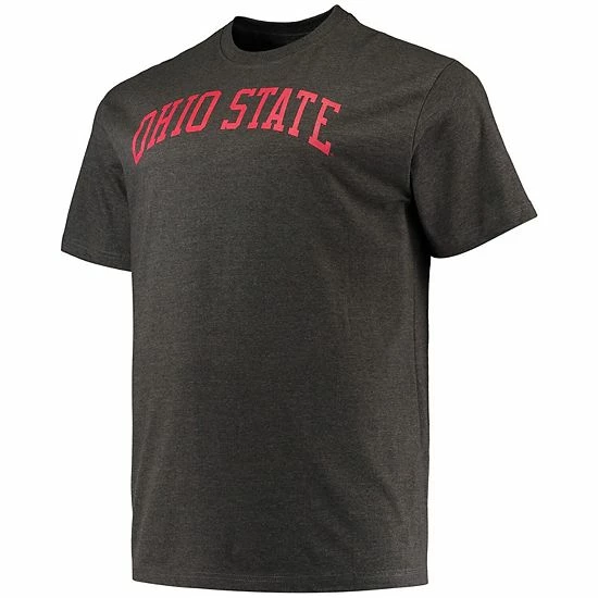 Men's Champion Heathered Charcoal Ohio State Buckeyes Big & Tall Arch Team Logo T-Shirt Men's Champion Heathered Charcoal Ohio State Buckeyes Big & Tall Arch Team Logo T-Shirt -Champion shop unnamed file 10344