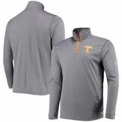 Men's Champion Gray Tennessee Volunteers Victory Quarter-Zip Jacket