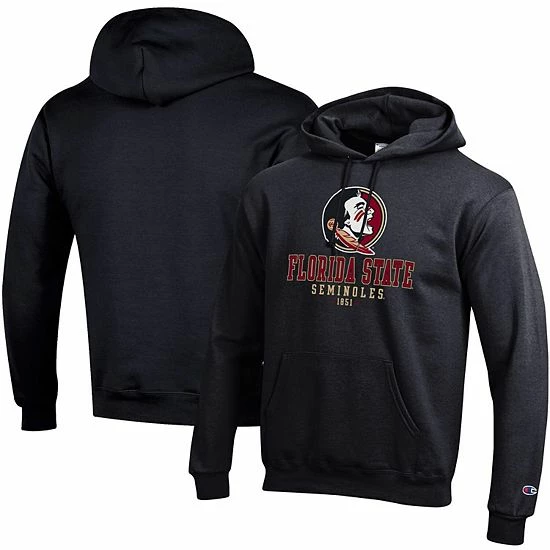 Men's Champion Black Florida State Seminoles Team Stack Powerblend Pullover Hoodie Men's Champion Black Florida State Seminoles Team Stack Powerblend Pullover Hoodie -Champion shop unnamed file 10451
