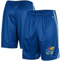 Men's Champion Royal Kansas Jayhawks Team Lacrosse Shorts