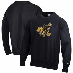 Men's Champion Black Iowa Hawkeyes Vault Logo Reverse Weave Pullover Sweatshirt -Champion shop unnamed file 10516