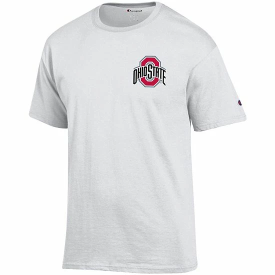 Men's Champion White Ohio State Buckeyes Team Stack 2-Hit T-Shirt Men's Champion White Ohio State Buckeyes Team Stack 2-Hit T-Shirt -Champion shop unnamed file 10562