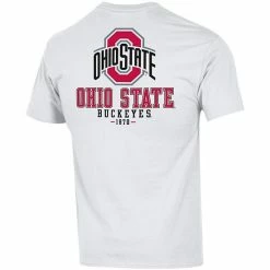 Men's Champion White Ohio State Buckeyes Team Stack 2-Hit T-Shirt 4 Men's Champion White Ohio State Buckeyes Team Stack 2-Hit T-Shirt -Champion shop unnamed file 10563