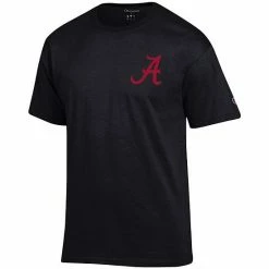 Men's Champion Black Alabama Crimson Tide Team Stack 2-Hit T-Shirt 4 Men's Champion Black Alabama Crimson Tide Team Stack 2-Hit T-Shirt -Champion shop unnamed file 10566