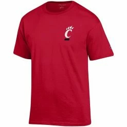 Men's Champion Red Cincinnati Bearcats Stack 2-Hit T-Shirt 4 Men's Champion Red Cincinnati Bearcats Stack 2-Hit T-Shirt -Champion shop unnamed file 10648