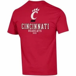 Men's Champion Red Cincinnati Bearcats Stack 2-Hit T-Shirt 5 Men's Champion Red Cincinnati Bearcats Stack 2-Hit T-Shirt -Champion shop unnamed file 10649