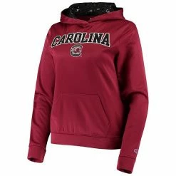 Women's Champion Garnet South Carolina Gamecocks Field Day Arch Logo Pullover Hoodie -Champion shop unnamed file 10656