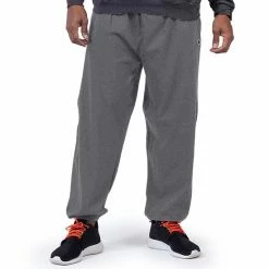 Big & Tall Champion® Fleece Pants Charcoal Heather -Champion shop unnamed file 1073