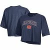 Women's Champion Navy Auburn Tigers Logo Boyfriend Cropped T-Shirt -Champion shop unnamed file 10732