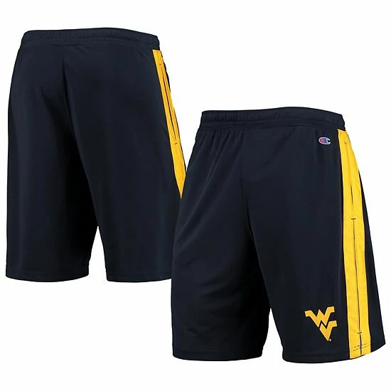 Men's Champion Navy West Virginia Mountaineers Side Stripe Shorts Men's Champion Navy West Virginia Mountaineers Side Stripe Shorts -Champion shop unnamed file 10748