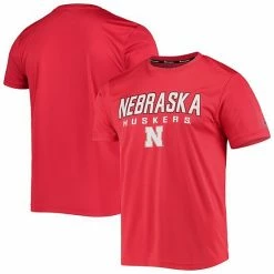 Men's Champion Scarlet Nebraska Huskers Stack T-Shirt 3 Men's Champion Scarlet Nebraska Huskers Stack T-Shirt -Champion shop unnamed file 10753