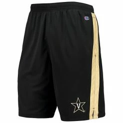 Men's Champion Black Vanderbilt Commodores Side Stripe Shorts 4 Men's Champion Black Vanderbilt Commodores Side Stripe Shorts -Champion shop unnamed file 10757