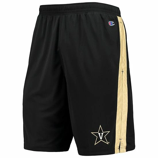Men's Champion Black Vanderbilt Commodores Side Stripe Shorts Men's Champion Black Vanderbilt Commodores Side Stripe Shorts -Champion shop unnamed file 10757