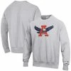Men's Champion Heathered Gray Auburn Tigers Vault Logo Reverse Weave Pullover Sweatshirt -Champion shop unnamed file 10790
