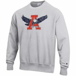 Men's Champion Heathered Gray Auburn Tigers Vault Logo Reverse Weave Pullover Sweatshirt 4 Men's Champion Heathered Gray Auburn Tigers Vault Logo Reverse Weave Pullover Sweatshirt -Champion shop unnamed file 10792