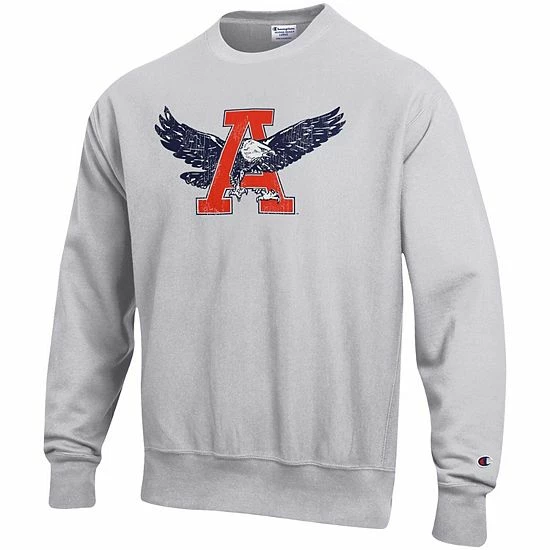 Men's Champion Heathered Gray Auburn Tigers Vault Logo Reverse Weave Pullover Sweatshirt Men's Champion Heathered Gray Auburn Tigers Vault Logo Reverse Weave Pullover Sweatshirt -Champion shop unnamed file 10792