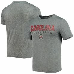 Men's Champion Gray South Carolina Gamecocks Stack T-Shirt