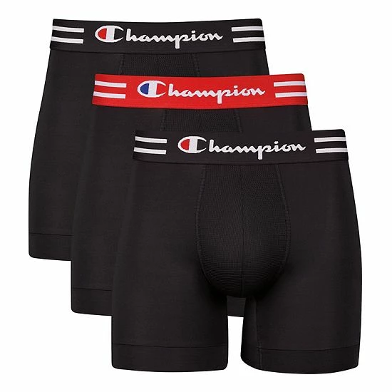Men's Champion 3-Pack Performance Boxer Brief Black Men's Champion 3-Pack Performance Boxer Brief Black -Champion shop unnamed file 1101