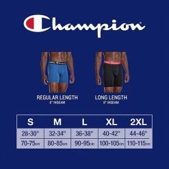 Men's Champion 3-Pack Performance Boxer Brief Black 7 Men's Champion 3-Pack Performance Boxer Brief Black -Champion shop unnamed file 1105