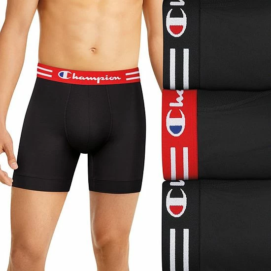 Men's Champion 3-Pack Performance Boxer Brief Black Men's Champion 3-Pack Performance Boxer Brief Black -Champion shop unnamed file 1108