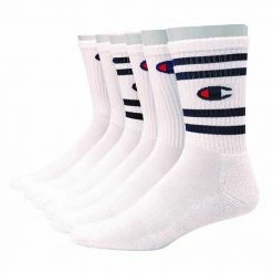 Men's Champion® 6-pack Basic Performance Crew Socks White
