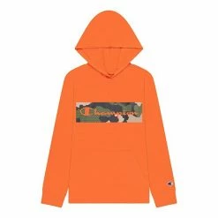 Boys 8-20 Champion® Script Block Camo Hooded Tee Navy