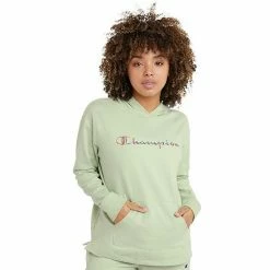 Women's Champion® Midweight Jersey Hoodie Urban Lilac -Champion shop unnamed file 1137