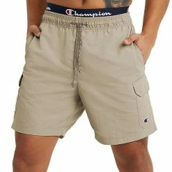 Men's Champion® Take A Hike Cargo Shorts Dark Khaki -Champion shop unnamed file 1164